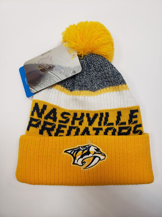 NHL Youth Knit Hat Authentic Pro Rinkside Predators