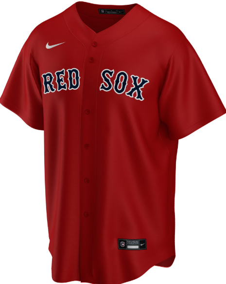 MLB Replica Jersey Blank Alt Scarlet Red Sox
