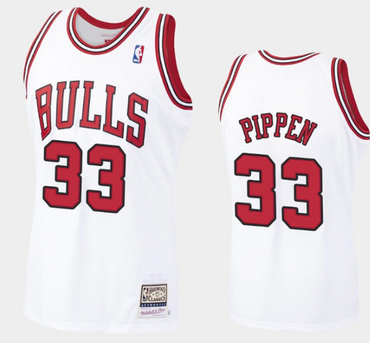 NBA Hardwood Classics Player 1997-98 Swingman Jersey Scottie Pippen Bulls (White)
