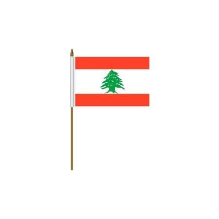 Country Mini-Stick Flag Lebanon
