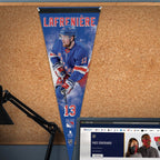 NHL Player Felt Pennant Alexis Lafrenière Rangers