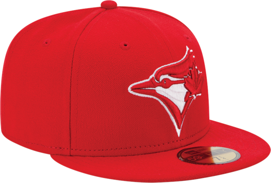 MLB Hat 5950 Basic Scarlet Blue Jays