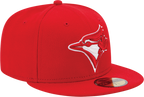 MLB Hat 5950 Basic Scarlet Blue Jays