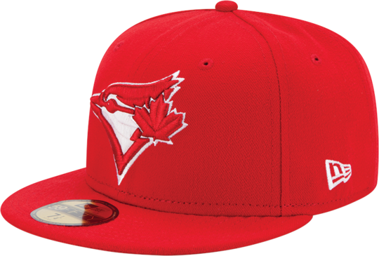 MLB Hat 5950 Basic Scarlet Blue Jays