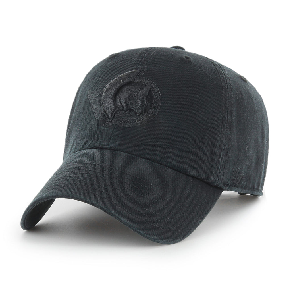 NHL Hat '47 Clean Up Black On Black Senators