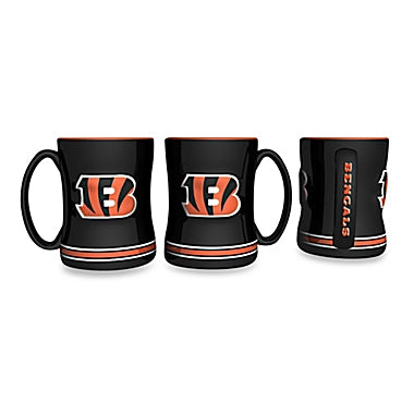 NFL Coffee Mug Sculpted Relief Bengals