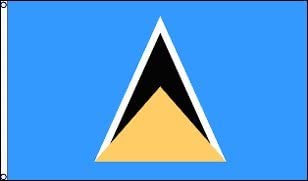 Country Flag 3x5 Saint Lucia