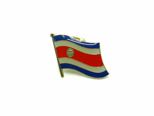Country Lapel Pin Flag Costa Rica