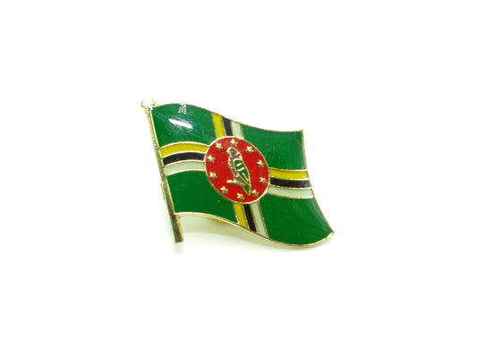 Country Lapel Pin Flag Dominica