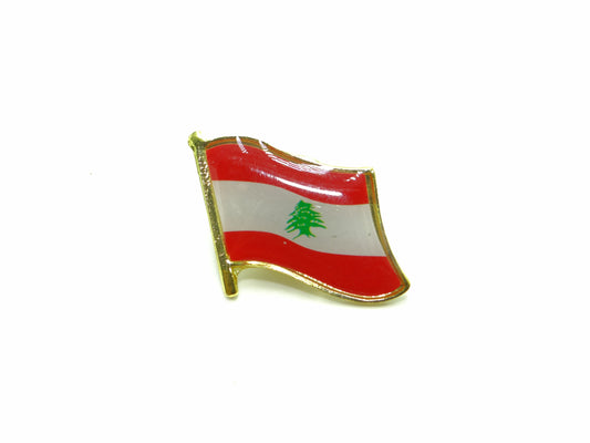 Country Lapel Pin Flag Lebanon