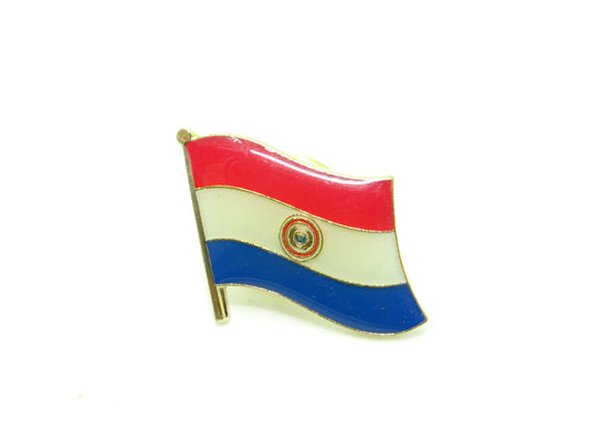 Country Lapel Pin Flag Paraguay