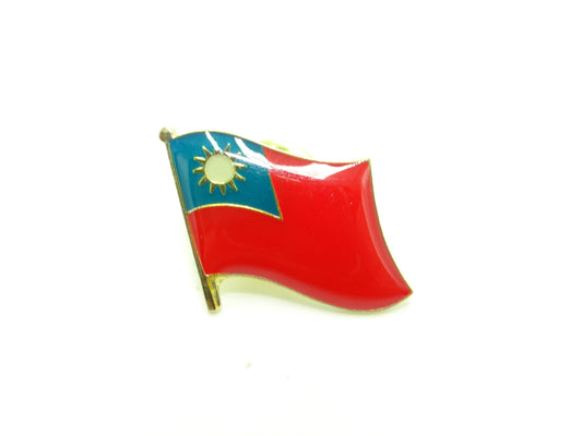 Country Lapel Pin Flag Taiwan