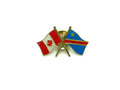 Country Lapel Pin Friendship Democratic Republic of the Congo