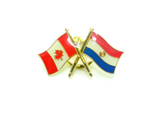 Country Lapel Pin Friendship Paraguay
