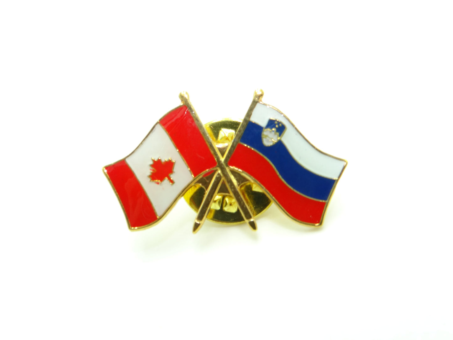 Country Lapel Pin Friendship Slovenia