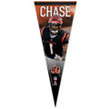 NFL Player Felt Pennant Ja'Marr Chase Bengals