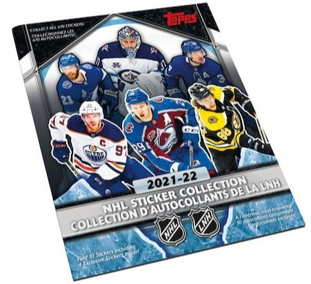 NHL Topps Sticker Album 2021-22