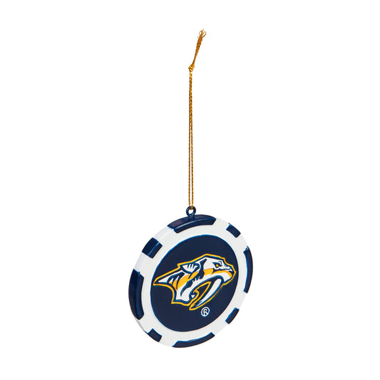 NHL Ornament Game Chip Predators