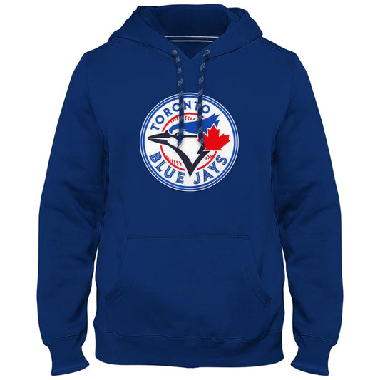 MLB Hoodie Express Circle Logo Blue Jays (Royal Blue)