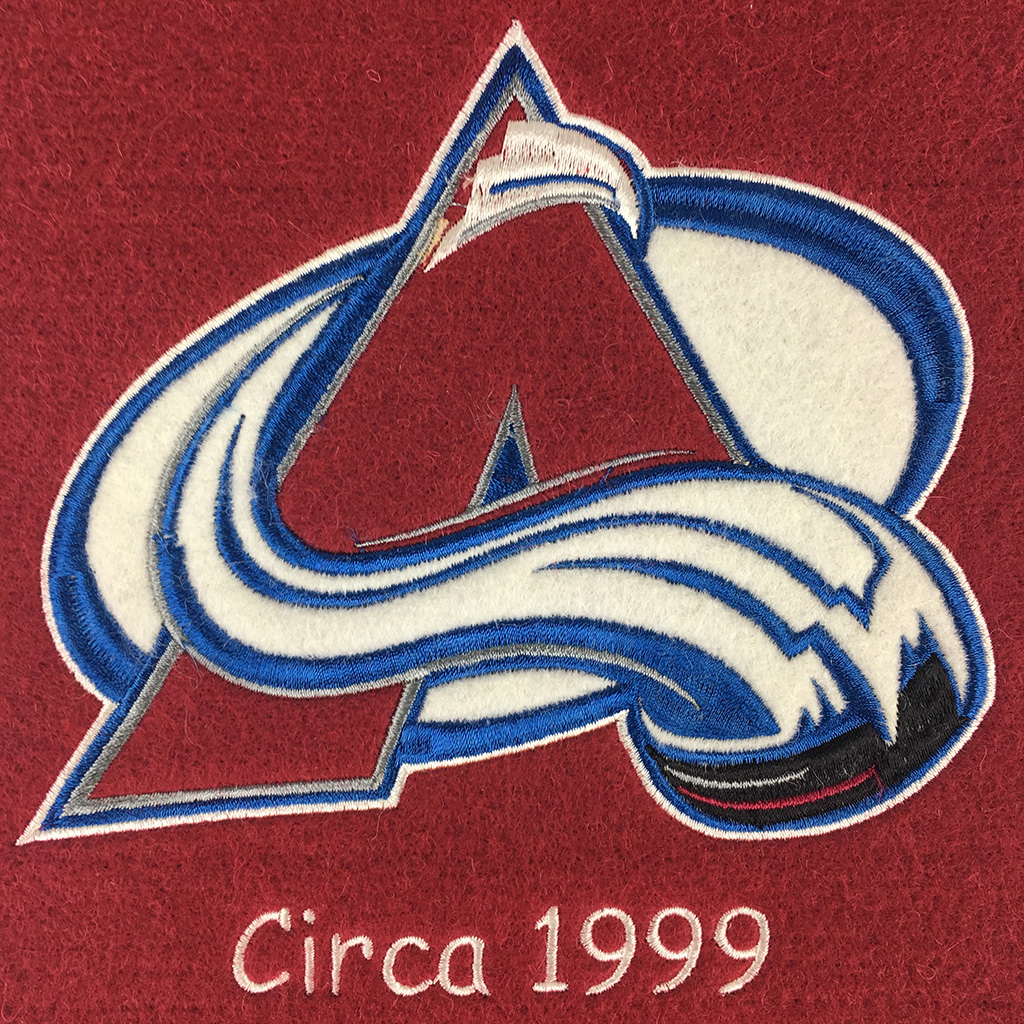 NHL Heritage Banner Avalanche