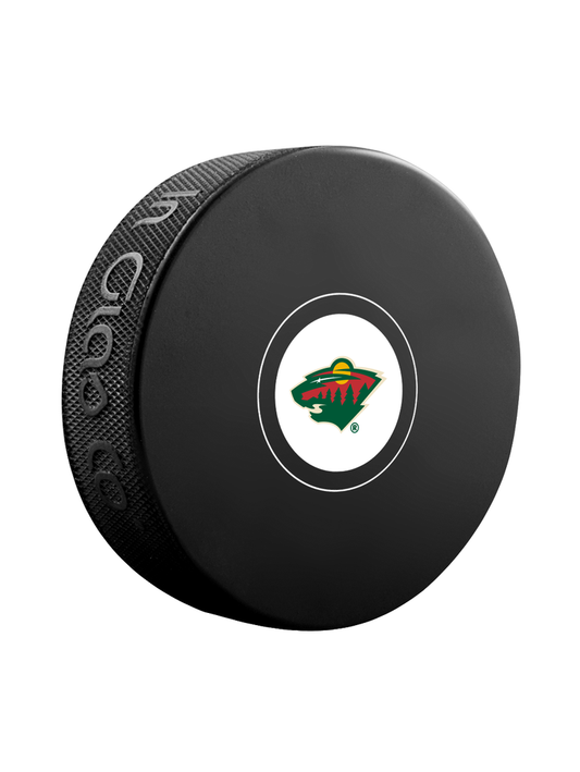 NHL Puck Autograph Wild