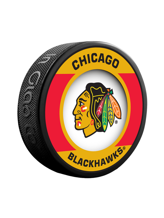 NHL Puck Retro Blackhawks