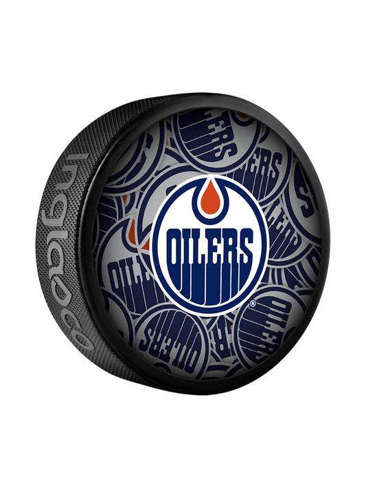 NHL Puck Souvenir Collector Clone Oilers