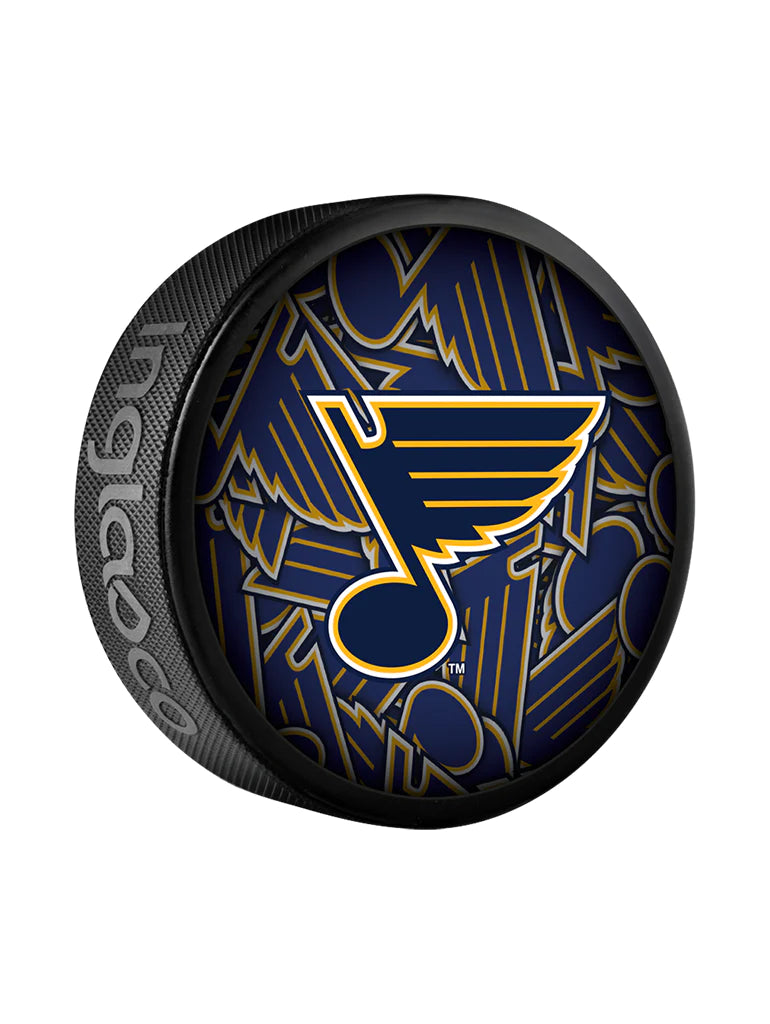 NHL Puck Souvenir Collector Clone Blues