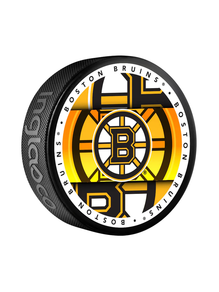 NHL Puck Souvenir Collector Medallion Bruins