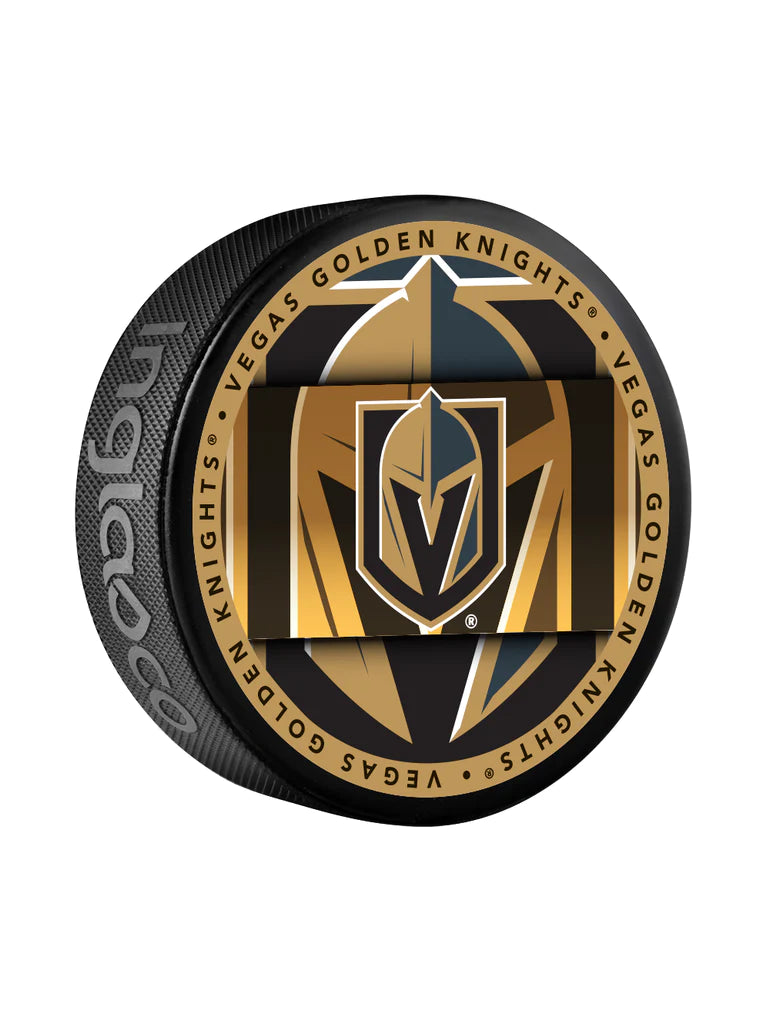 NHL Puck Souvenir Collector Medallion Golden Knights