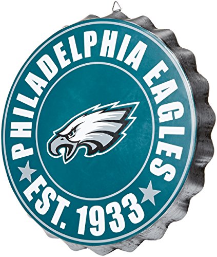 NFL Wall Logo Bottle Cap Eagles