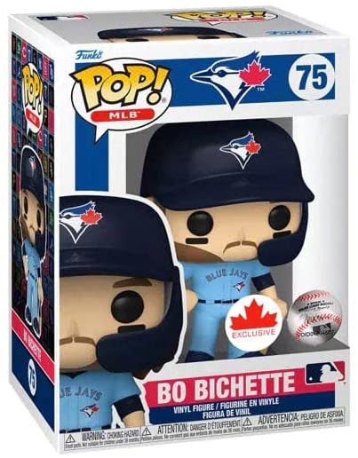 MLB Player Pop! Figure Alt Powder Blue Bo Bichette Blue Jays #75