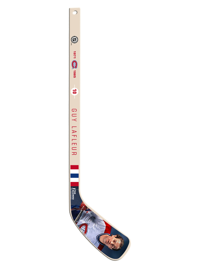 NHL Player Wood Mini Stick Alumni Series Guy Lafleur Canadiens