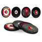 NHL Puck Coasters Senators