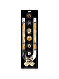NHL Mini Stick Logo Set Mascot Bruins