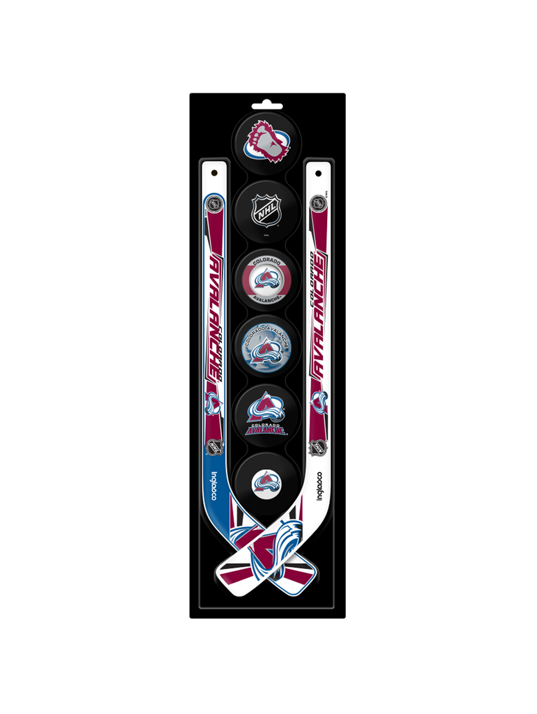 NHL Mini Stick 6Pack Set Avalanche