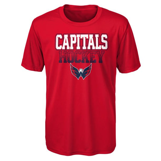 NHL Youth Sublimated T-Shirt Elite Dri-Tek Capitals