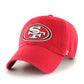 NFL Hat Clean Up Basic 49ers (Red)