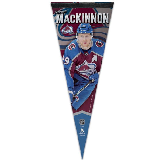 NHL Player Felt Pennant Nathan Mackinnon Avalanche