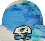 NFL Knit Hat 2022 Ink Dye Cuffed Rams