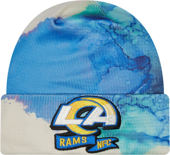 NFL Knit Hat 2022 Ink Dye Cuffed Rams