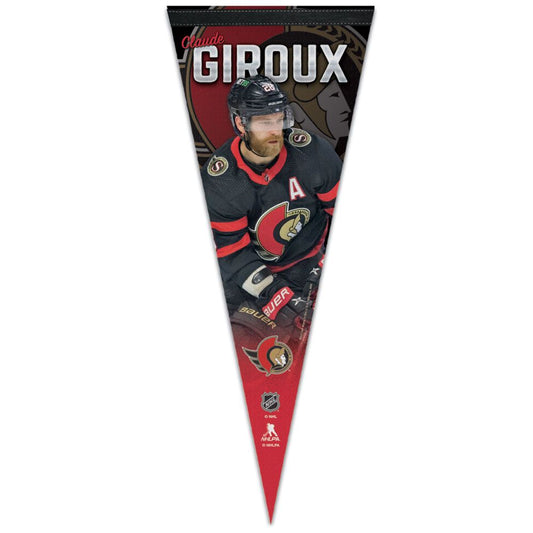 NHL Player Felt Pennant Claude Giroux Senators