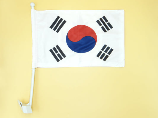 Country Car Flag South Korea