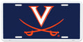 NCAA License Plate Metal Virginia Cavaliers