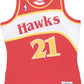 NBA Hardwood Classics Player 1986-87 Swingman Jersey Dominique Wilkins Hawks (Scarlet)