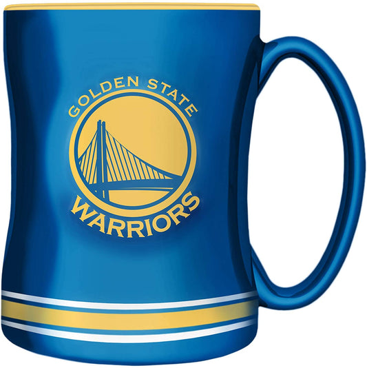 NBA Coffee Mug Sculpted Relief Warriors