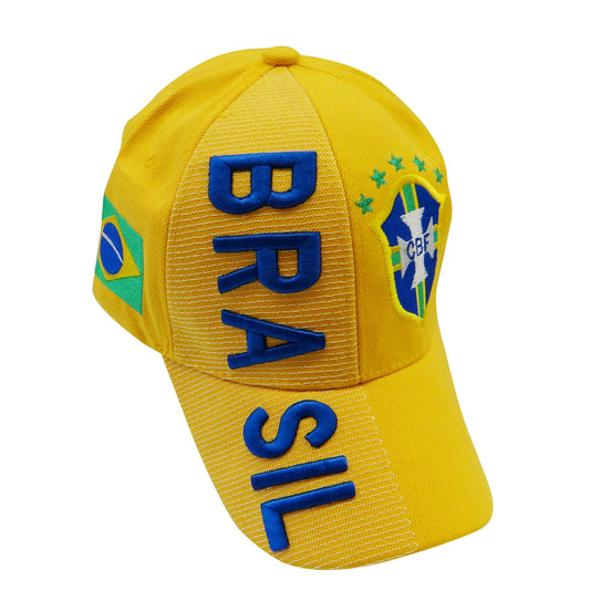 Country Hat 3D Brasil (Yellow)