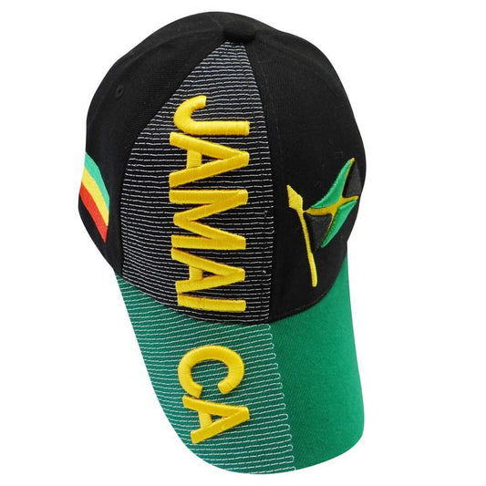 Country Hat 3D Jamaica (Flag)