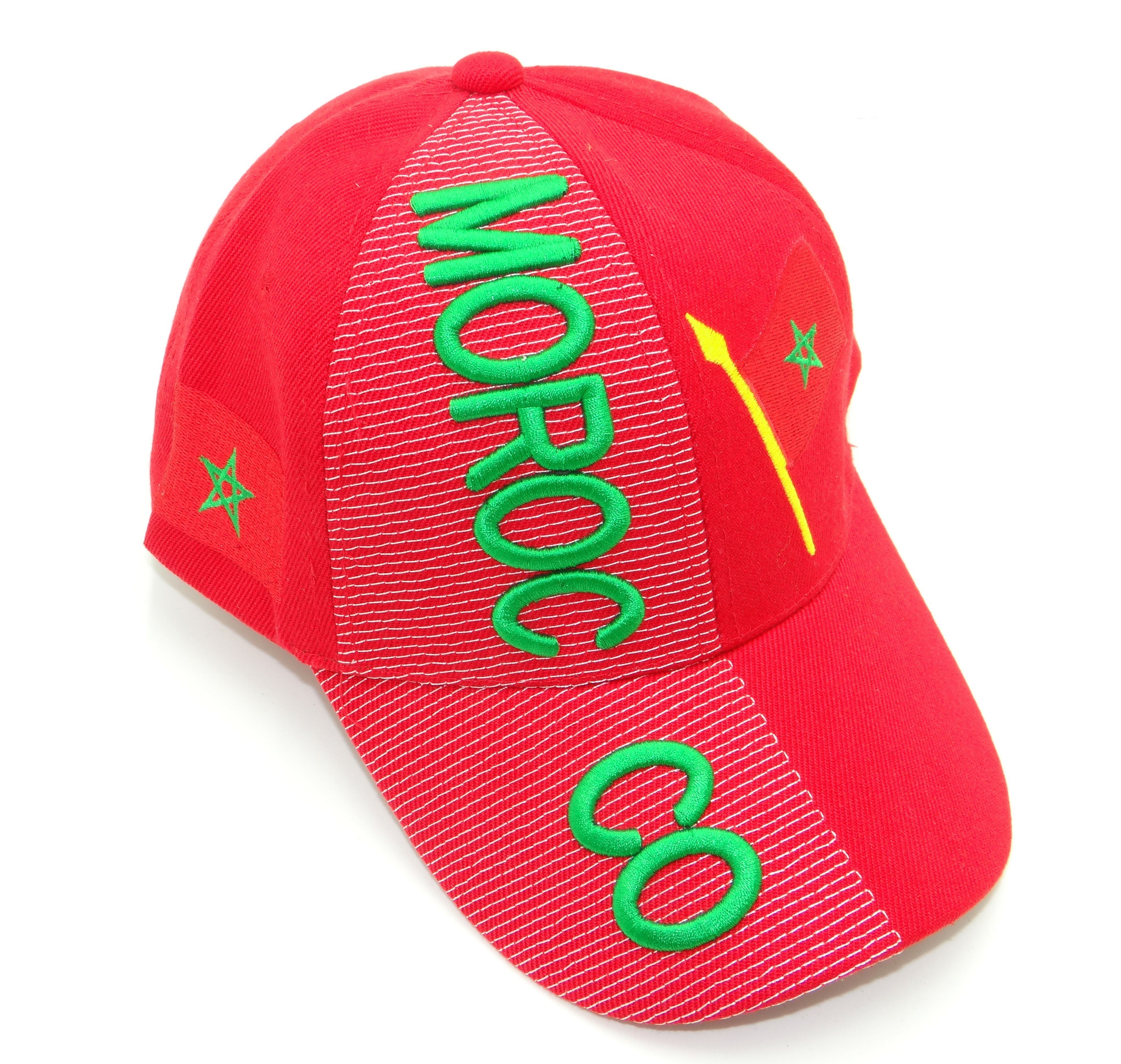 Country Hat 3D Morocco (Red)