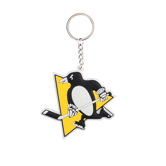 NHL Keychain Rubber Penguins